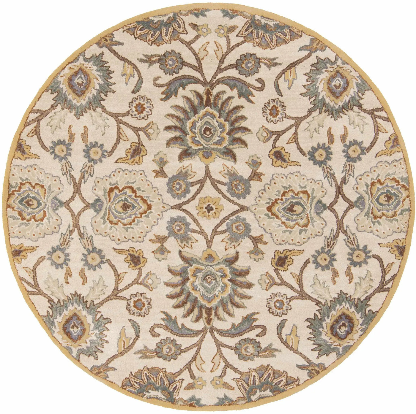 Conesus Hand Tufted Tan 1012 Area Rug by Boutique Rugs