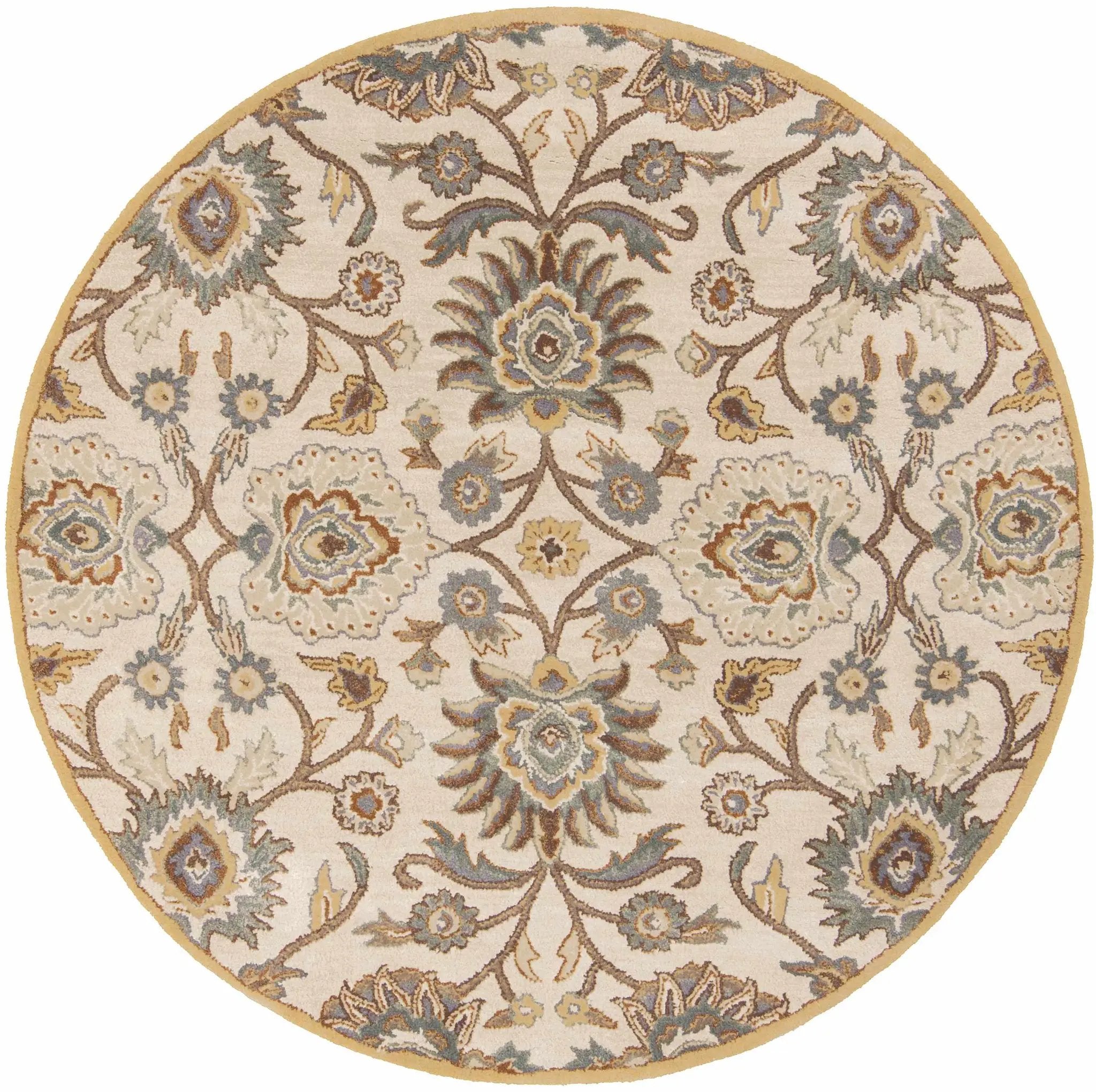 Conesus Hand Tufted Tan 1012 Area Rug by Boutique Rugs