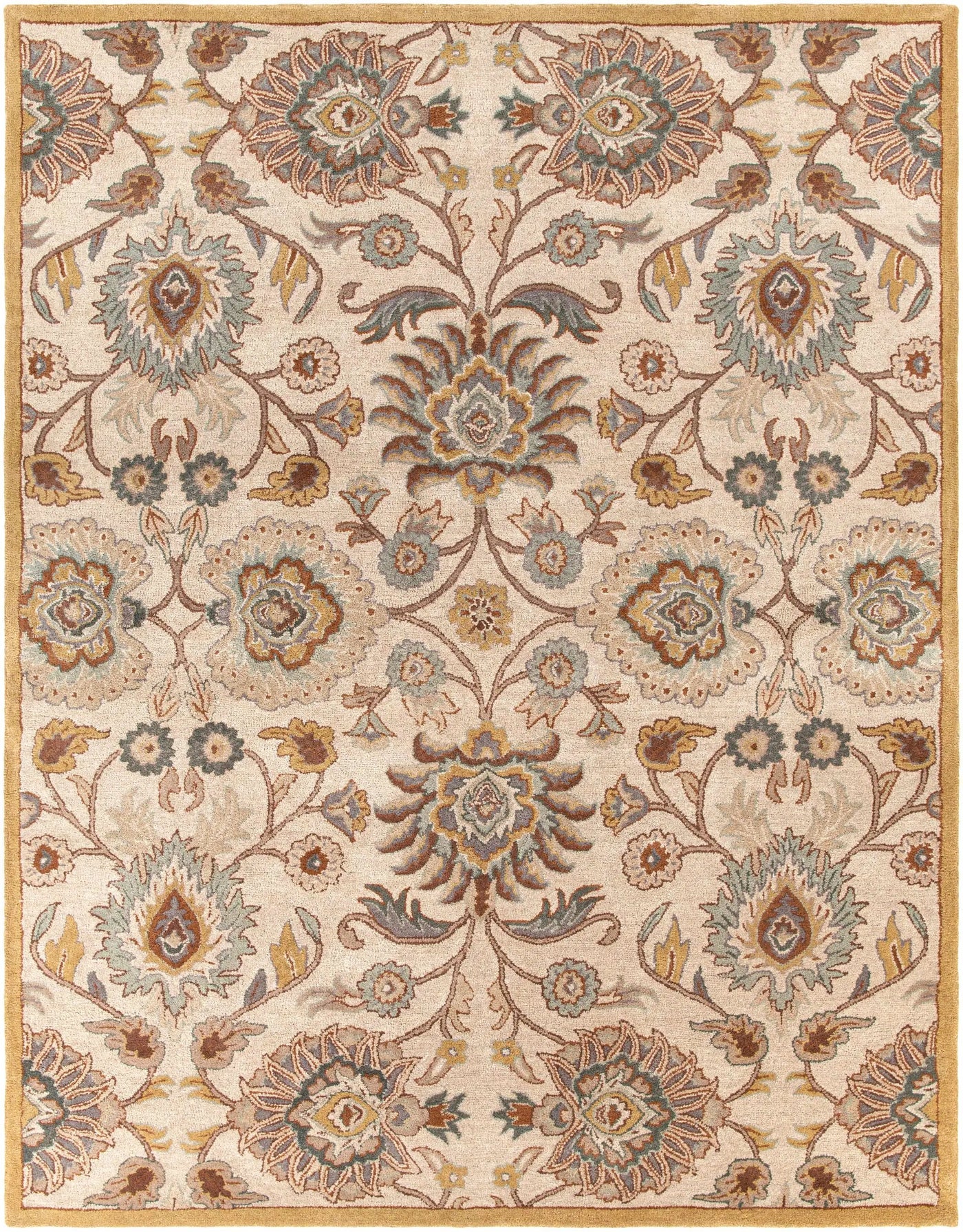 Conesus Hand Tufted Tan 1012 Area Rug by Boutique Rugs