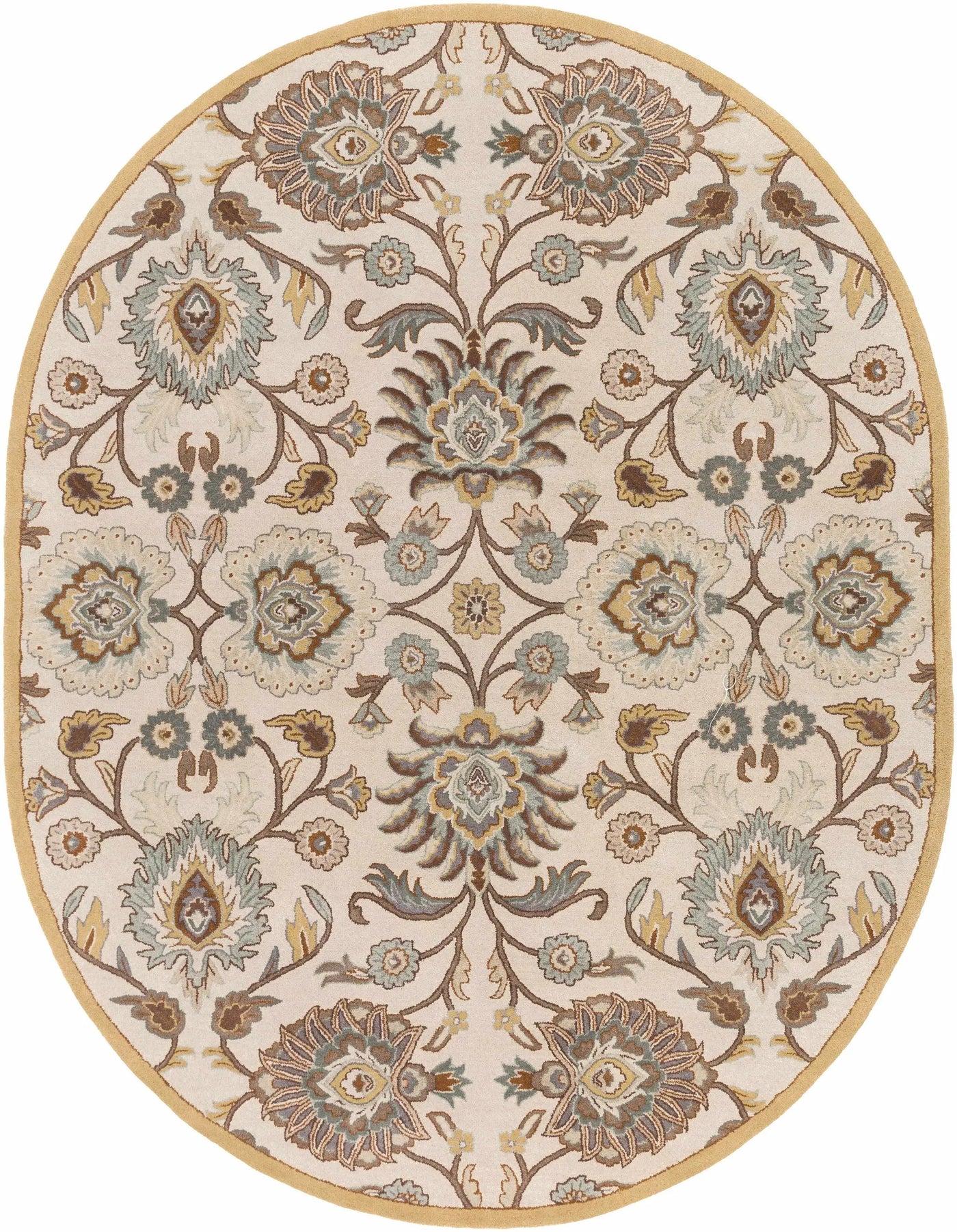 Conesus Hand Tufted Tan 1012 Area Rug by Boutique Rugs