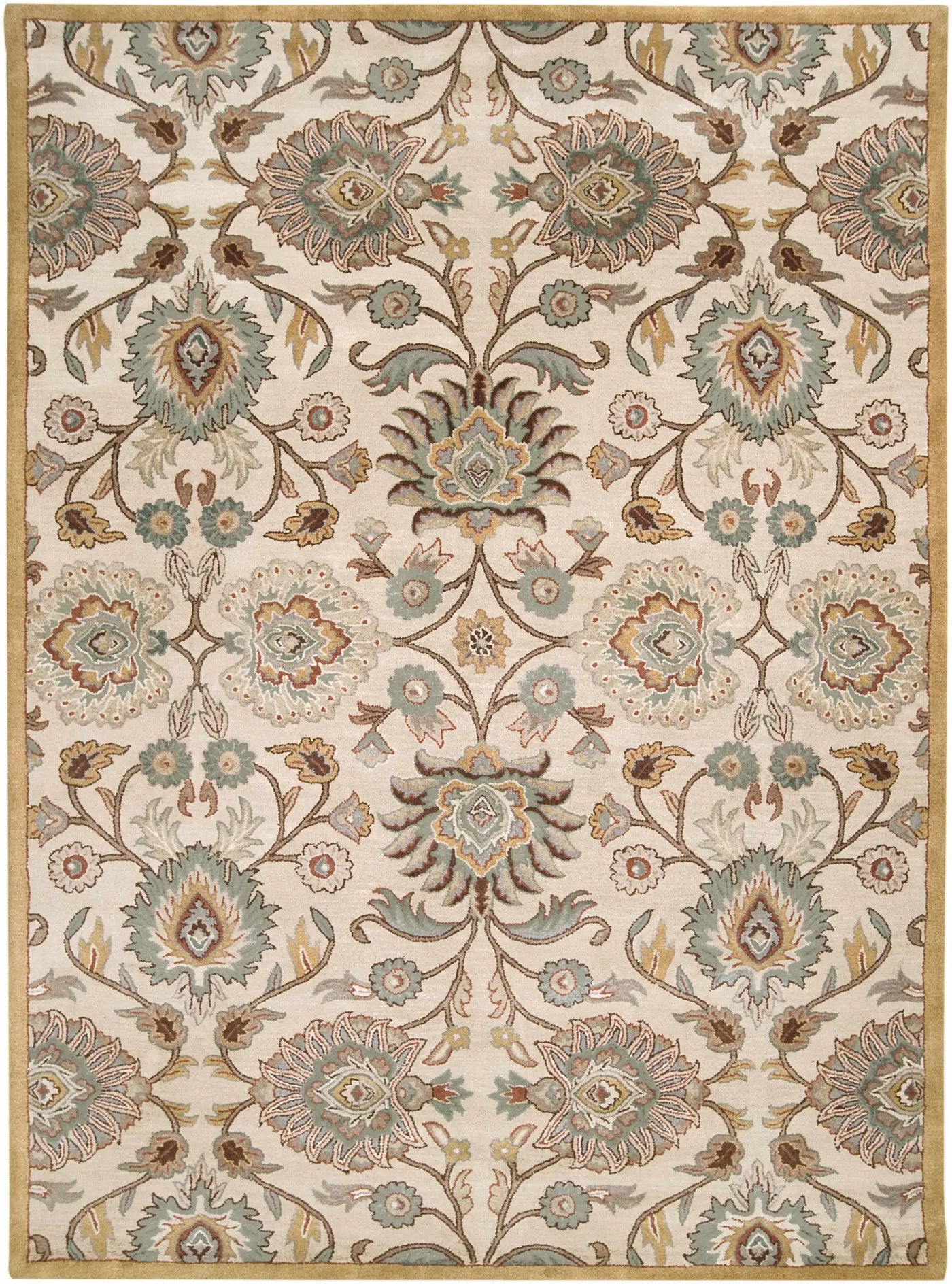 Conesus Hand Tufted Tan 1012 Area Rug by Boutique Rugs