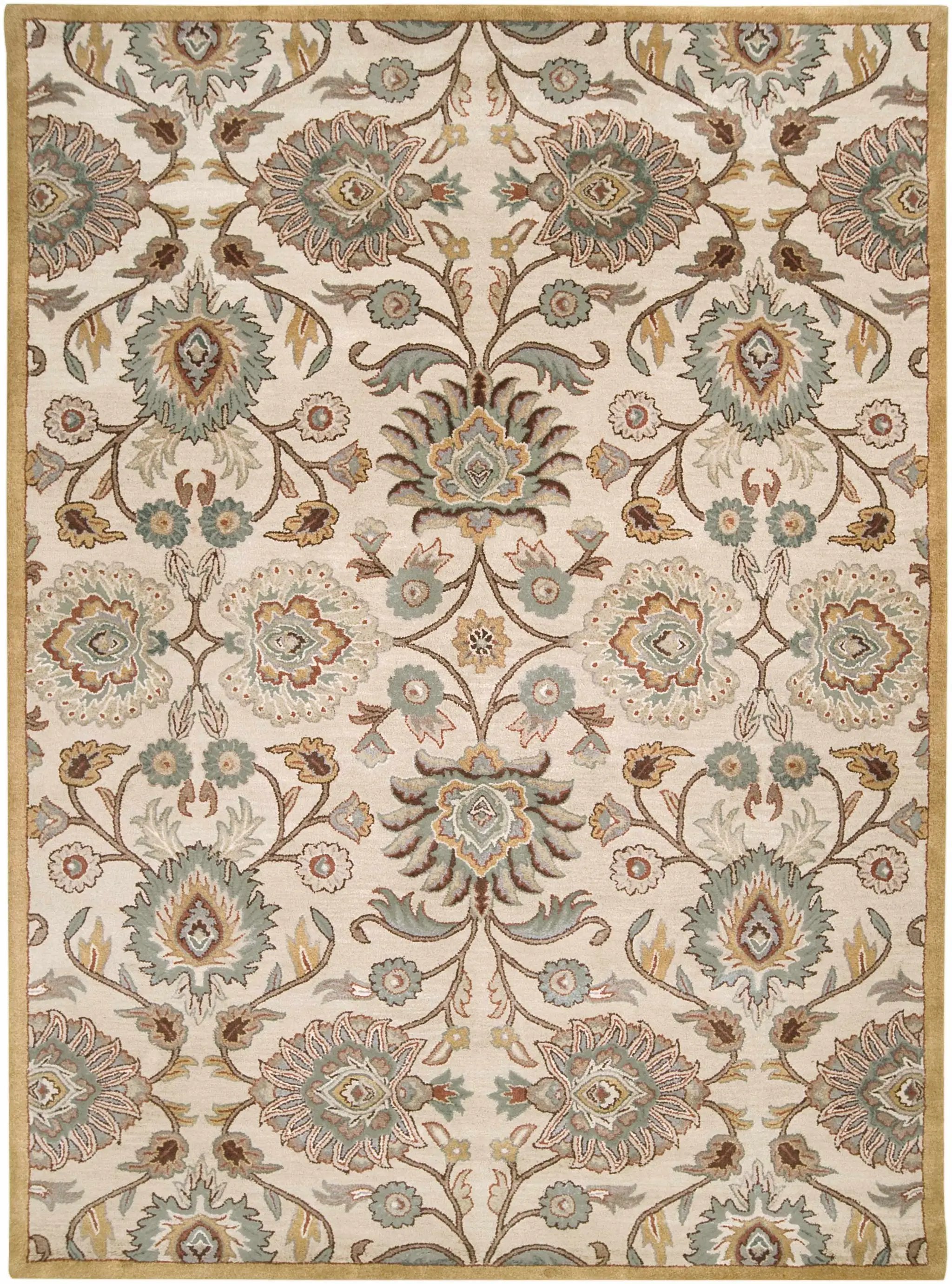 Conesus Hand Tufted Tan 1012 Area Rug by Boutique Rugs