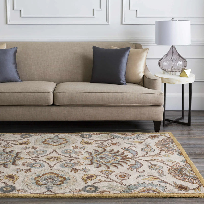 Conesus Hand Tufted Tan 1012 Area Rug by Boutique Rugs