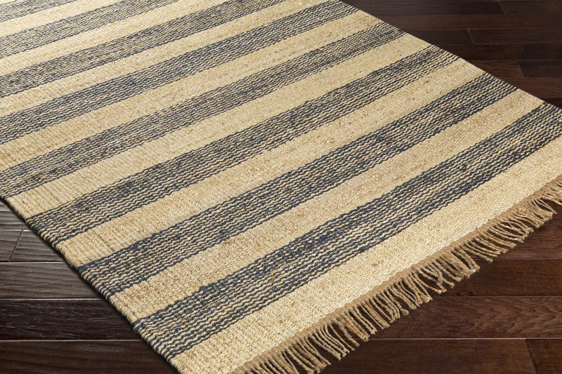 Stapleford Striped Jute Carpet - Clearance by Boutique Rugs