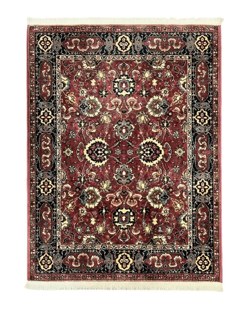Karastan Rug 4x6, Williamsburg Herati #558, Wool Karastan Carpet, Vintage Karastan Persian Area Rug, Wool Pile by Jewel Rugs