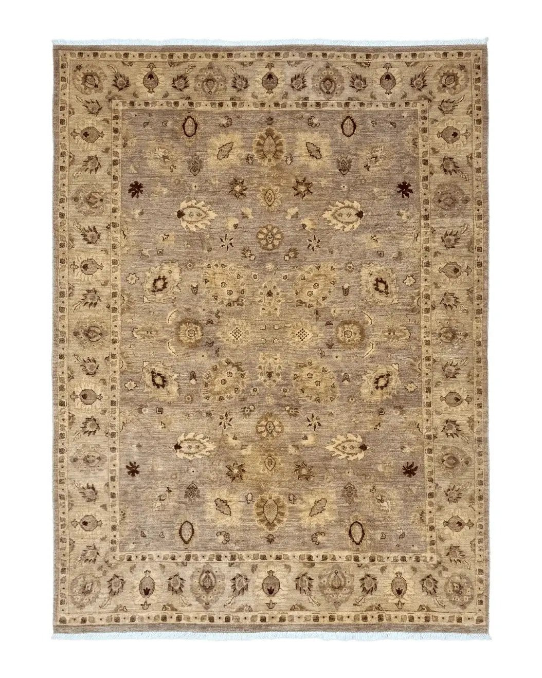 Pakistani Peshawar Rug 8x11, Indo Persian Mahal Carpet, Traditional Wool Oriental Rug by Jewel Rugs