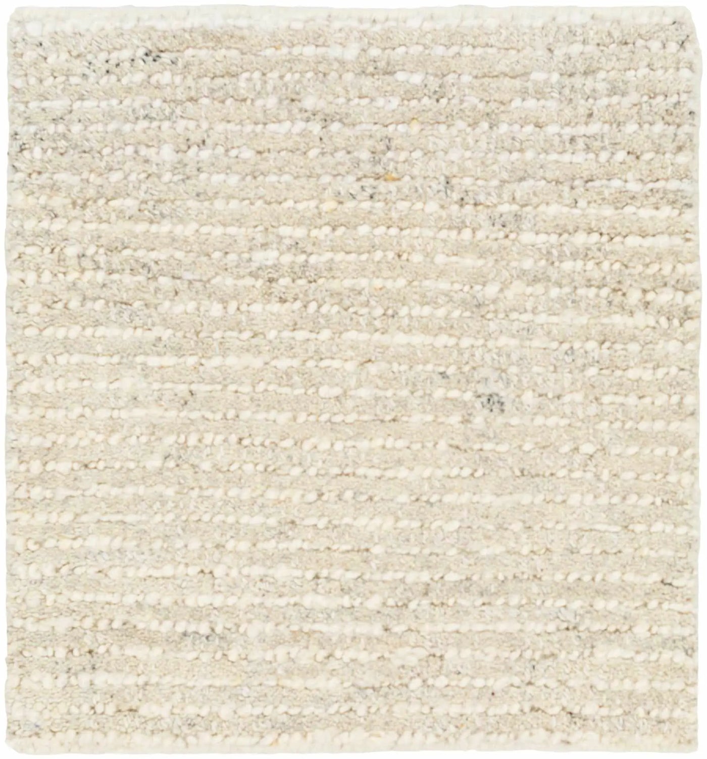Chaz Cream Wool Rug - Clearance by Boutique Rugs