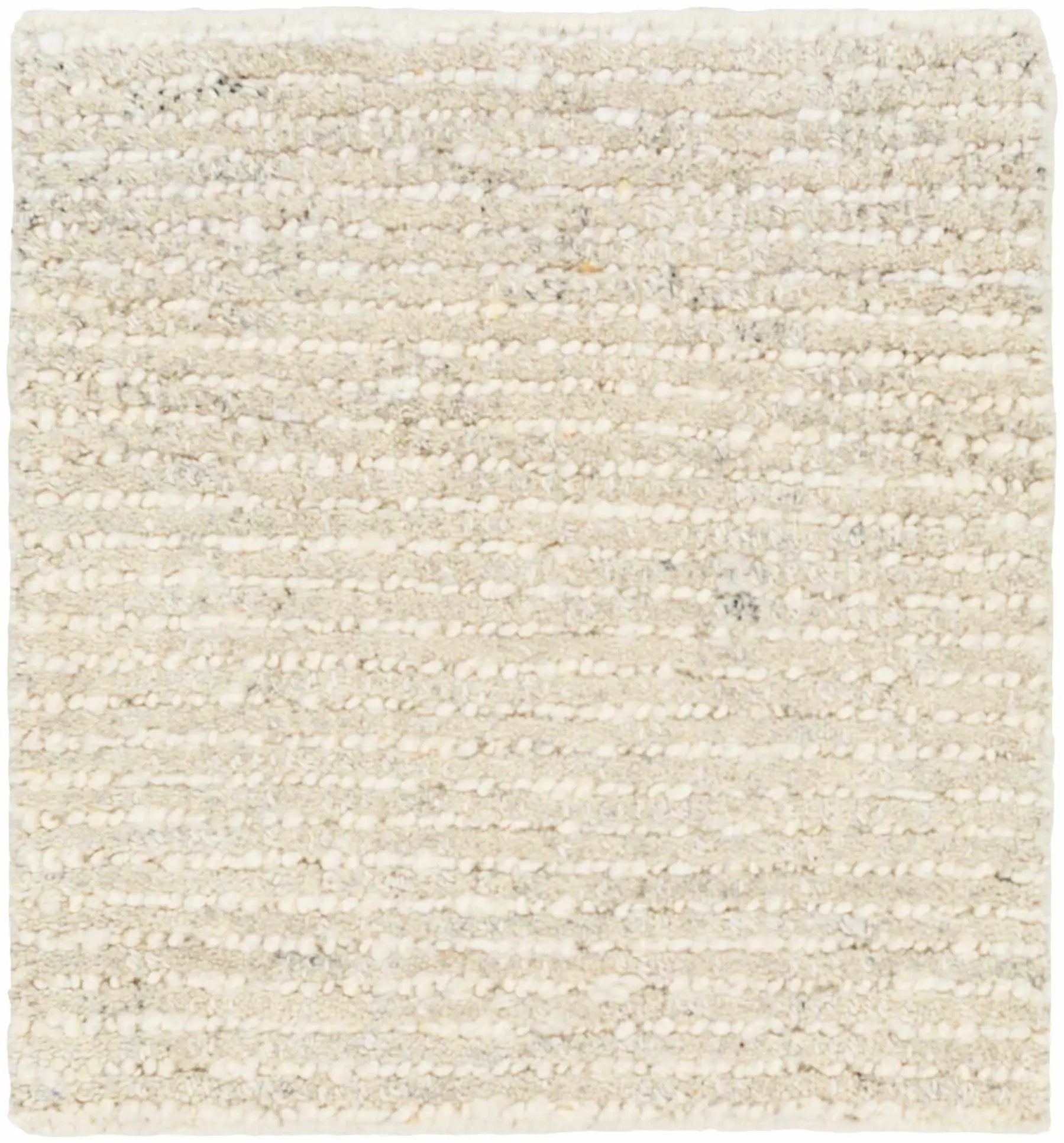 Chaz Cream Wool Rug - Clearance by Boutique Rugs