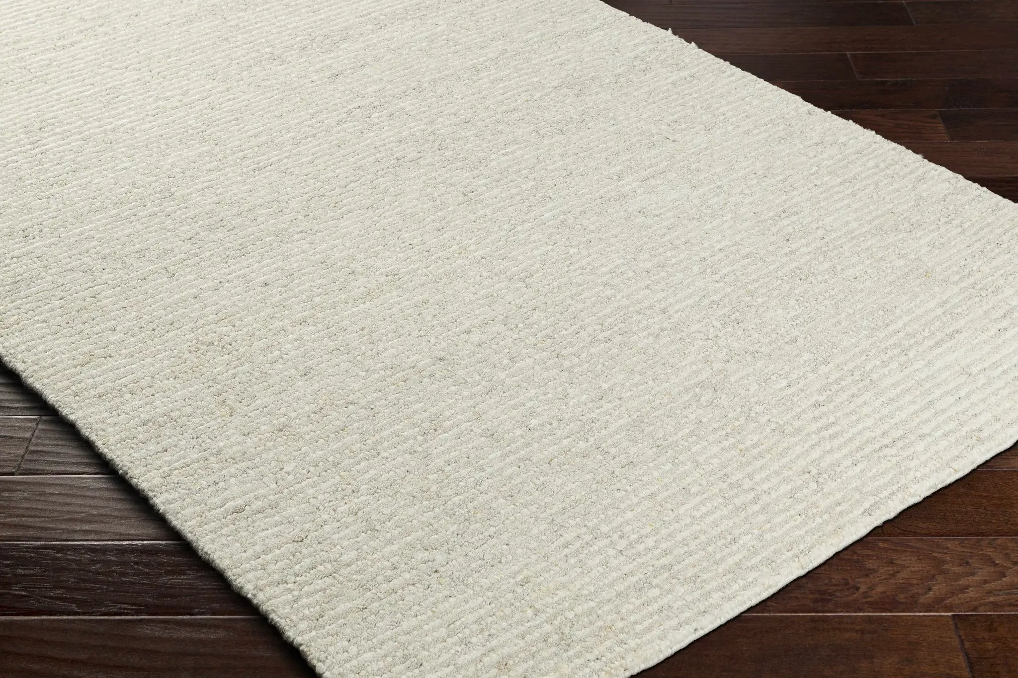Chaz Cream Wool Rug - Clearance by Boutique Rugs