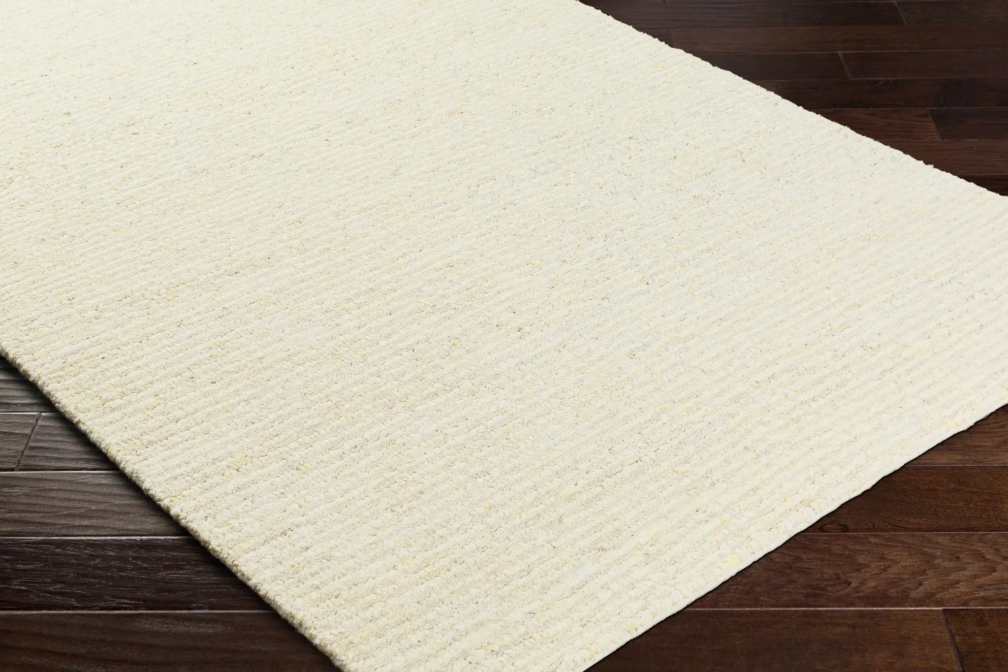 Chaz Cream Wool Rug - Clearance by Boutique Rugs