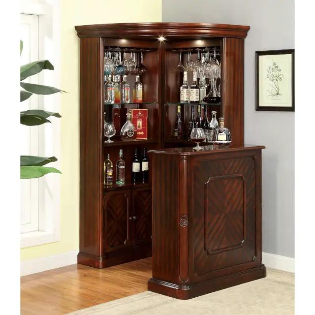 Voltaire - Corner Curio by Unique Piece Furniture
