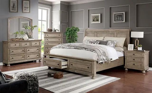Wells - E.King Bed by Unique Piece Furniture