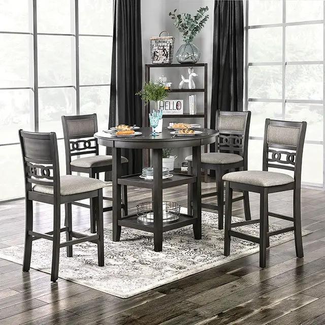 Milly - 5 Pc. Counter Ht. Set by Unique Piece Furniture