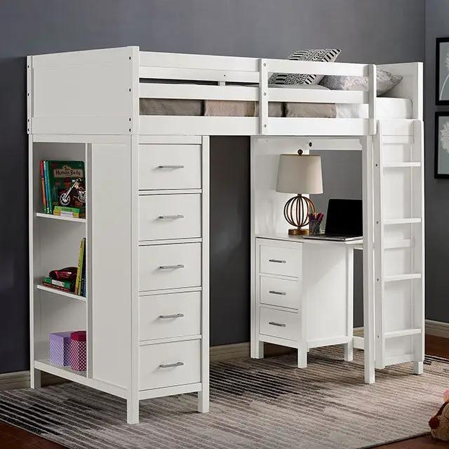Cassidy - Twin Loft Bed by Unique Piece Furniture