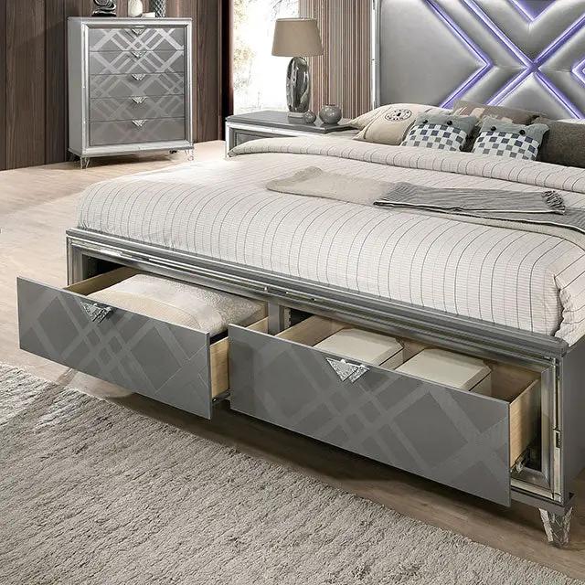 Emmeline - Cal.King Bed by Unique Piece Furniture