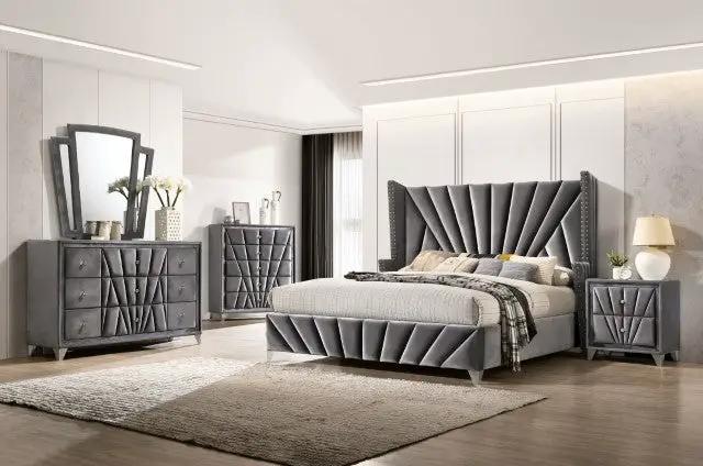 Carissa - Cal.King Bed by Unique Piece Furniture
