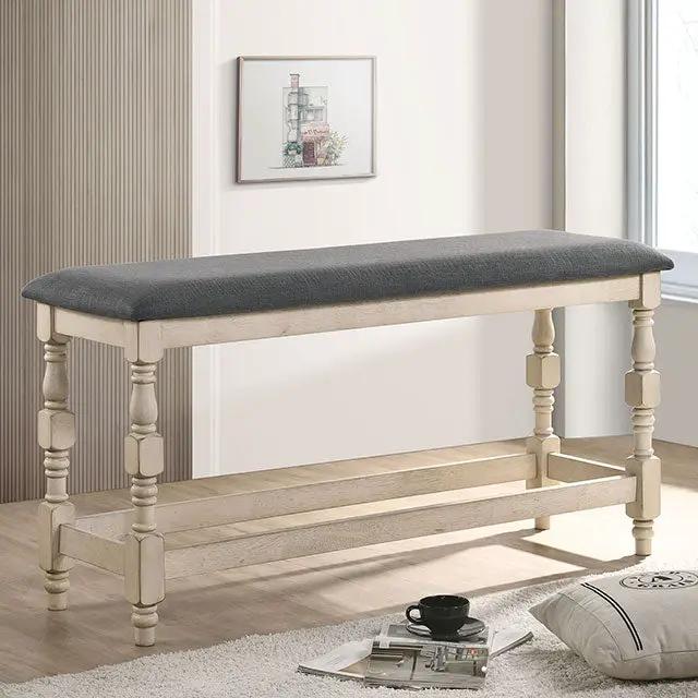 Plymouth - Counter Ht. Bench by Unique Piece Furniture