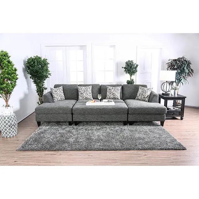 Lowry - Sectional w/ Ottoman by Unique Piece Furniture