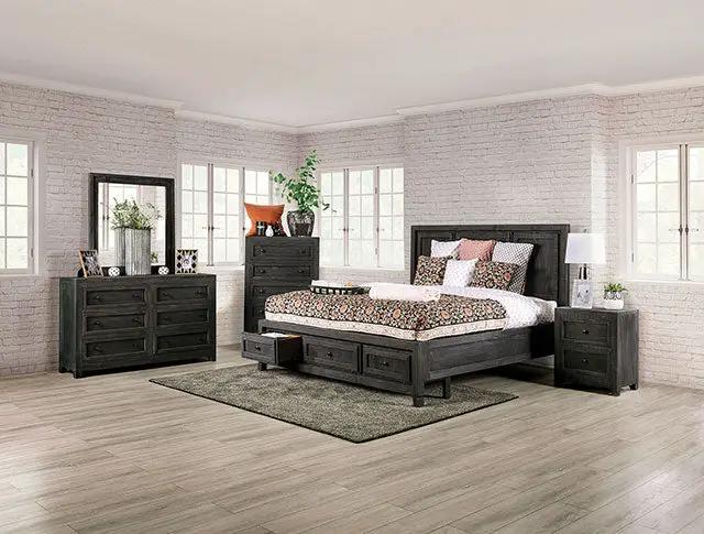 Oakridge - E.King Bed by Unique Piece Furniture