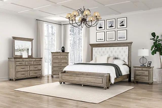 Philomath - E.King Bed by Unique Piece Furniture