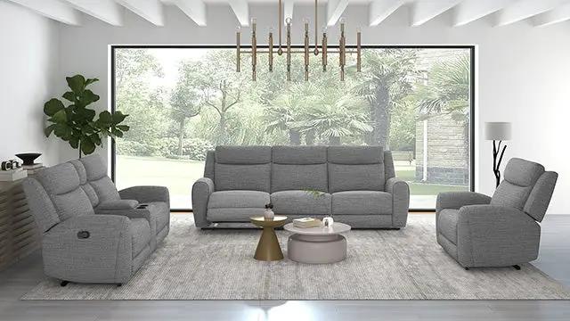 Antonius - Manual Recliner Loveseat w/ Console by Unique Piece Furniture
