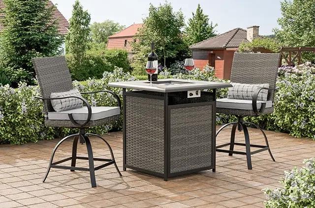 Arosa - Counter Ht. Swivel Arm Chair (2/CTN) by Unique Piece Furniture