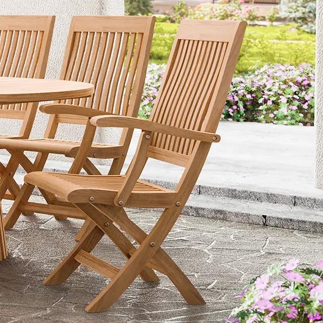 Nusa - Folding Arm Chair by Unique Piece Furniture