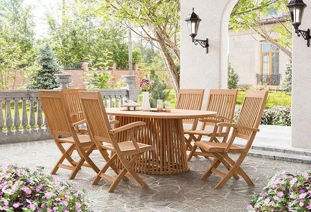 Nusa - Folding Arm Chair by Unique Piece Furniture