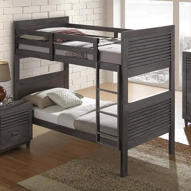 Witham - Twin/Twin Bunk Bed by Unique Piece Furniture