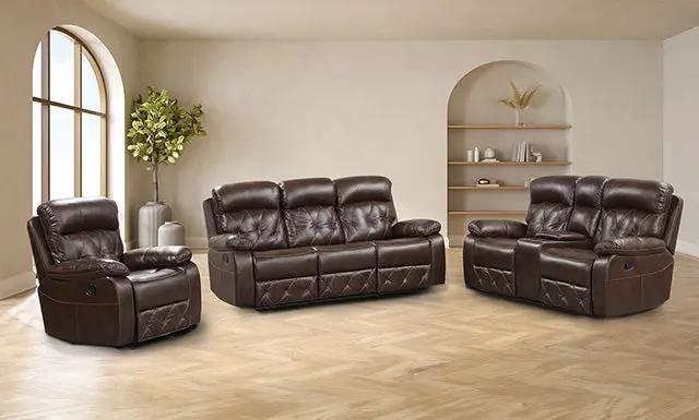 Osias - Manual Loveseat by Unique Piece Furniture