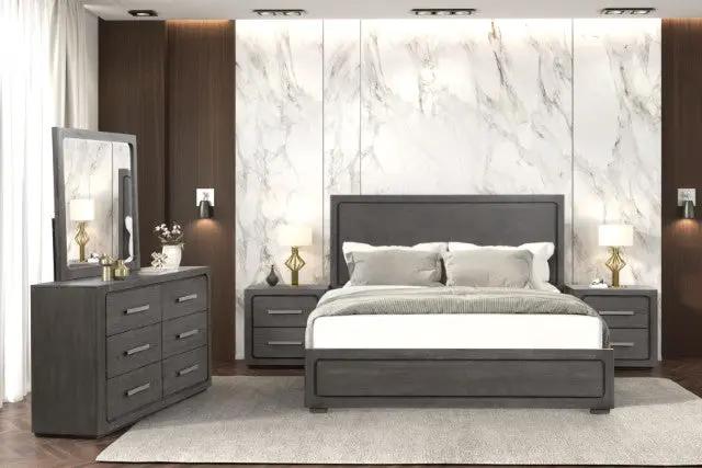 Crowthorne - E.King Bed by Unique Piece Furniture