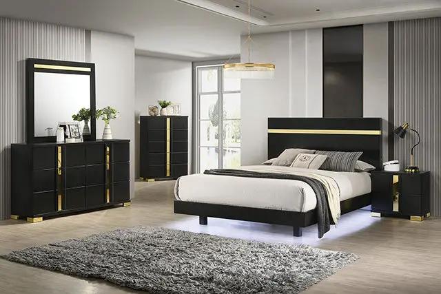 Lillestrom - E.King Bed by Unique Piece Furniture