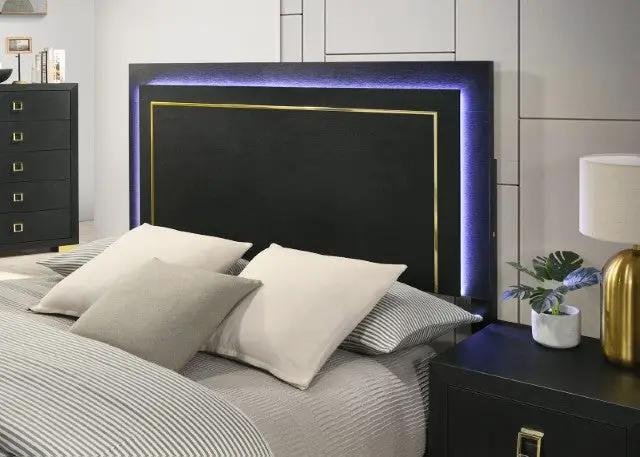 Latimer - E.King Bed by Unique Piece Furniture