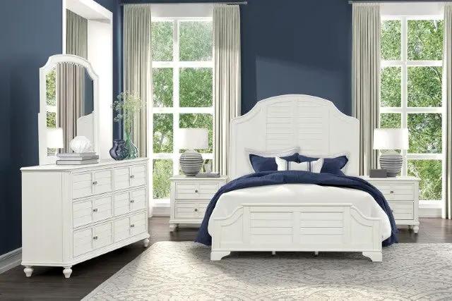 Whitehaven - E.King Bed by Unique Piece Furniture