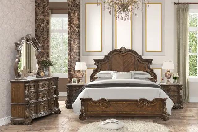Leovanni - E.King Bed by Unique Piece Furniture