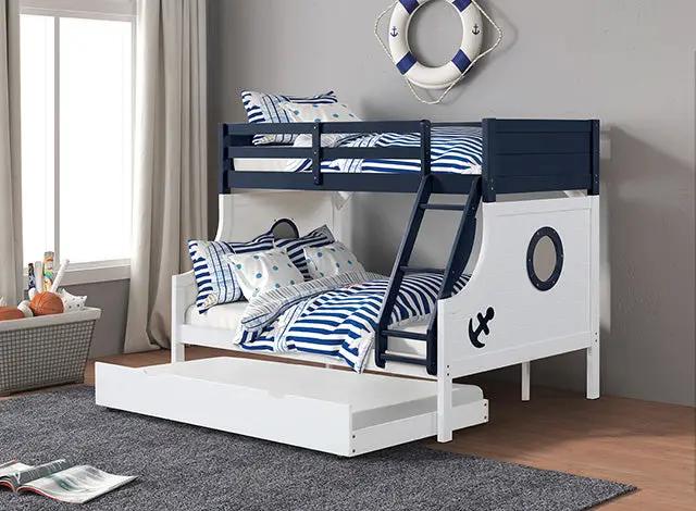 Nautia - Twin/Full Bunk Bed by Unique Piece Furniture