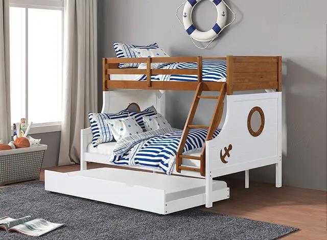 Nautia - Twin/Full Bunk Bed by Unique Piece Furniture