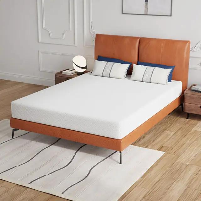Forsythia - 8" Queen Green Tea Gel Memory Foam by Unique Piece Furniture