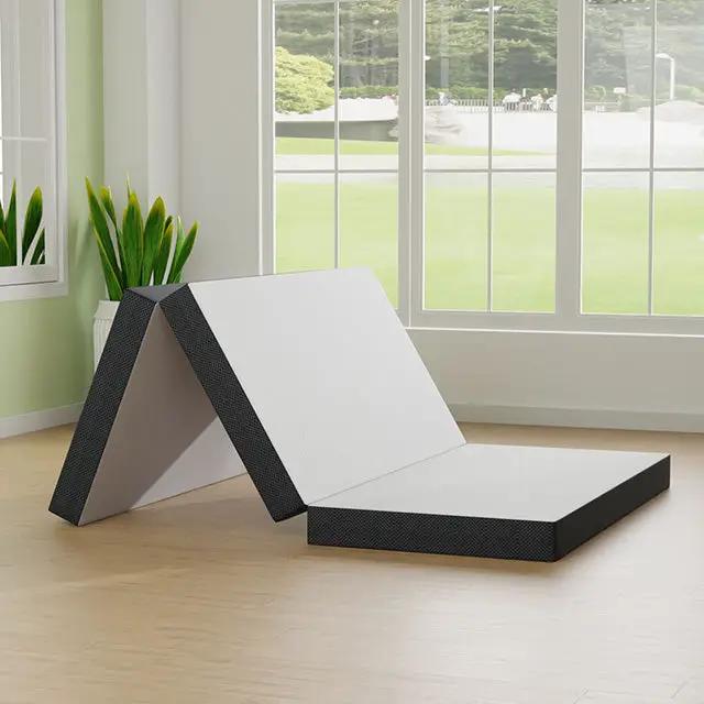 Hollyhock - 4" Full Tri-Fold Memory Foam Topper by Unique Piece Furniture