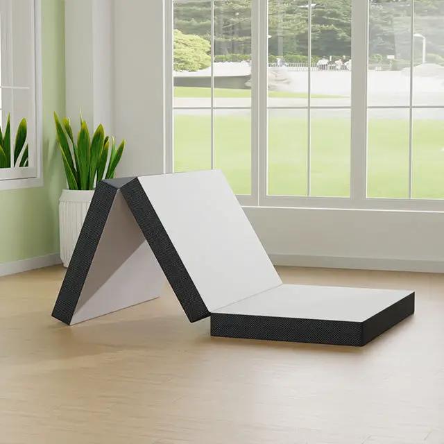 Hollyhock - 4" Twin XL Tri-Fold Memory Foam Topper by Unique Piece Furniture
