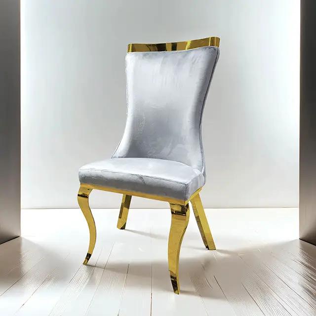 Basilicata - Gold Chair (2/CTN) by Unique Piece Furniture
