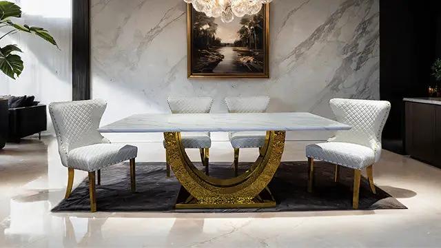 Portanova - Dining Table by Unique Piece Furniture