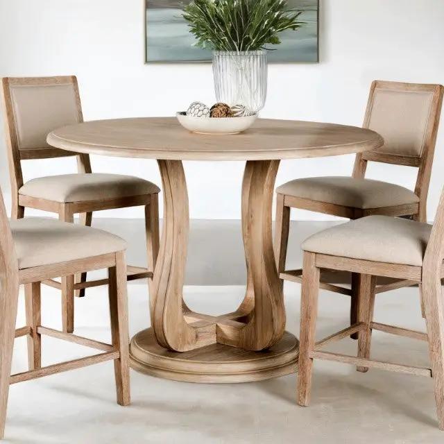 Orbetello - 54" Round Counter Table by Unique Piece Furniture