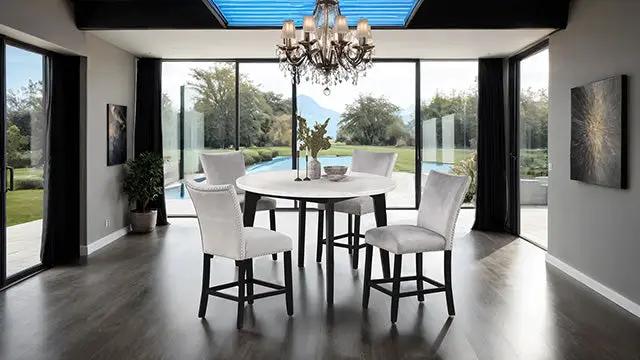 Sabro - Round Counter Ht. Table by Unique Piece Furniture