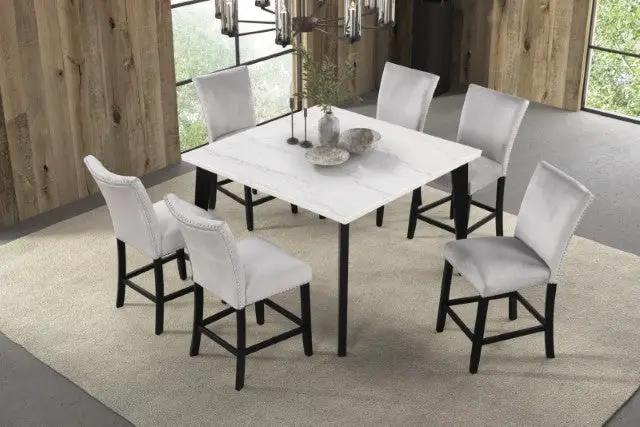 Sabro - Square Counter Ht. Table by Unique Piece Furniture