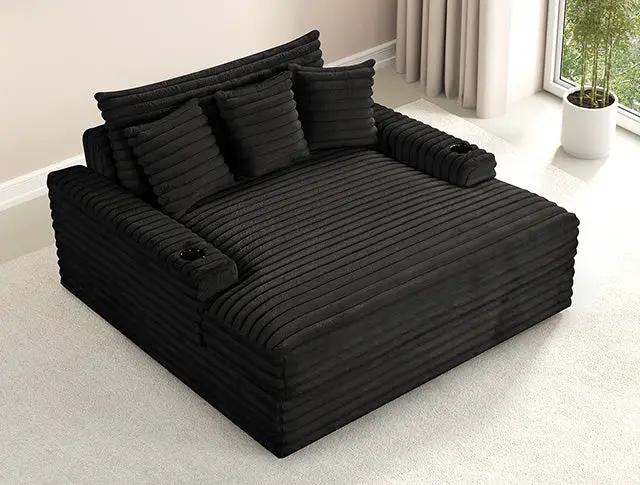 Veyrier - 2 Arm Chaise by Unique Piece Furniture