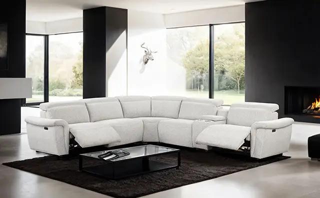 Hieronimus - Power Sectional by Unique Piece Furniture