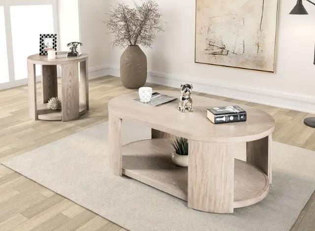 Conisbrough - Round End Table by Unique Piece Furniture