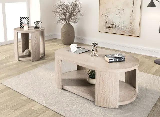 Conisbrough - Oval Cocktail Table by Unique Piece Furniture
