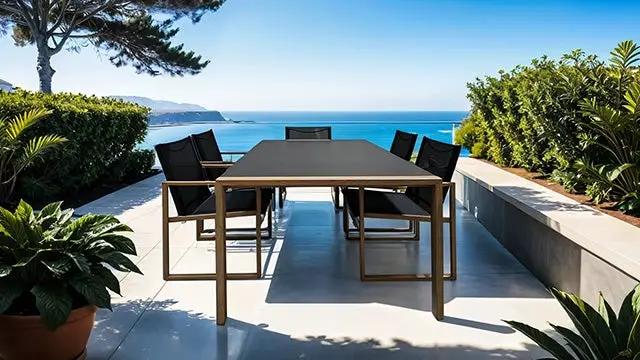 Oswego - 8 Pc. Outdoor Dining Set by Unique Piece Furniture